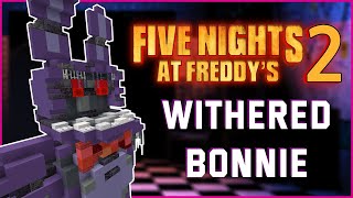 FNAF MOVIE 2  WITHERED BONNIE Minecraft Tutorial Guide [upl. by Michale]