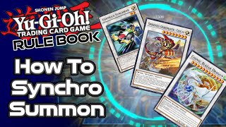 Yugioh Rule Book  How to Synchro Summon  What is a Tuner Monsters [upl. by Teemus]