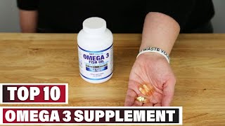 Best Omega 3 Supplement In 2024  Top 10 Omega 3 Supplements Review [upl. by Cerys]