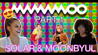 INTRODUCING MAMAMOO Part 1 Solar amp Moonbyul Reaction  Germans react to MAMAMOO [upl. by Towland73]