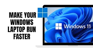 How To Make Your windows Laptop Run Faster [upl. by Colburn]