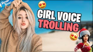 Girl Voice Trolling THIRSTY 12 YEAR OLDS 💀 Super funny [upl. by Arbe]