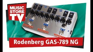 Rodenberg Amplification GAS789 NG Double Overdrive Nederlandse versie [upl. by Herahab]