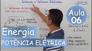 Aula 06  Energia e Potência Elétrica [upl. by Aber]