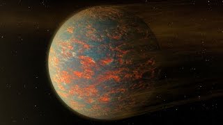 Cancri 55 e Climate Patterns on a Lava World [upl. by Fulmis]