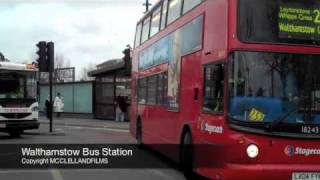 Walthamstow Bus StationLondon Buses [upl. by Eward433]