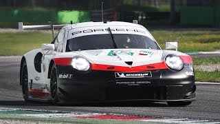 3D Binaural Audio Porsche 911 RSR 2018 9912 GT3 R 2019 Cayman 718 GT4 In Action [upl. by Grati]