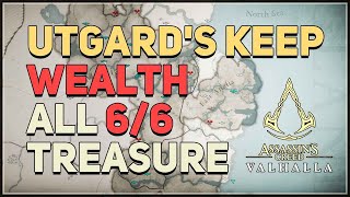 Utgards Keep Wealth All Treasure Chests Assassins Creed Valhalla [upl. by Ettenyl]