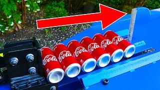 EXPERIMENT KINETIC SPLITTER VS COCA COLA [upl. by Ob217]