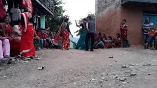 Palpa birkot teej dance ❤️🇳🇵nepal nepaldance teej [upl. by Layney]