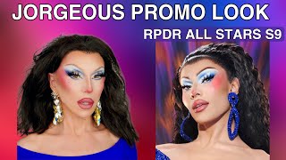 JORGEOUS MAKEUP TUTORIAL PROMO LOOK RUPAULS DRAG RACE ALL STARS SEASON 9 [upl. by Dareg]