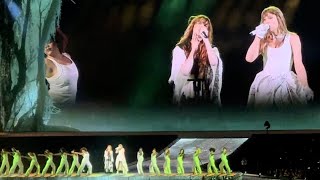 Taylor Swift  Florida with Florence Welch  The Eras Tour  Debut at Wembley Stadium London [upl. by Nannie]