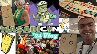 WasabiCon Portland Day 2 Vlog Cosplaying as Jonny 2x4 and Plank from Ed Edd n Eddy [upl. by Fernande]