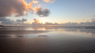 Meeresrauschen beim Sonnenuntergang kein Loop [upl. by Aneekas]