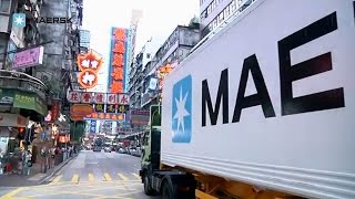 Maersk Line Asia full HD [upl. by Bertina]