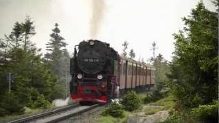 Dampfloks auf dem Brocken  Mai 2011 [upl. by Dremann230]