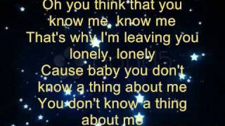 Kelly Clarkson  Mr Know It All Lyrics [upl. by Rey]