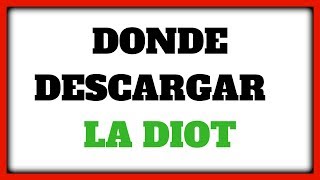 DONDE DESCARGAR LA DIOT ✅ NUEVO PORTAL DEL SAT 👈👈👈👈 [upl. by Anitnas]