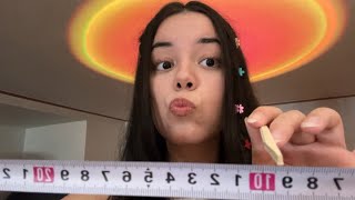 ASMR  Measuring your Face 🤓📏  Tiiiiiiingly✨ [upl. by Nepsa881]