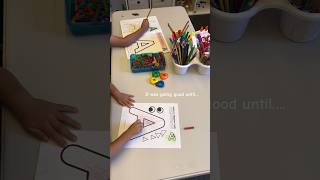 Alphabet Craft Toddler HACK homeschool Ideas Kindergarten Preschool Letter of the Week Activities [upl. by Bernardi]