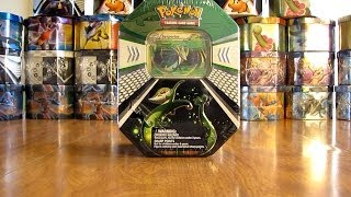 30 Pokemon Tin Opening Serperior Promo [upl. by Ainitsirk34]