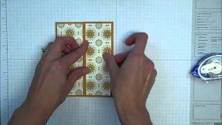 How to Make a Gate Fold Card [upl. by Seldan]