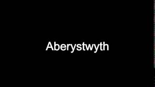 Aberystwyth pronunciation english  Aberystwyth definition english [upl. by Toole223]