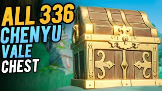 Chenyu Valle All 336 Chest Location Genshin Impact 44 [upl. by Kacie]