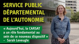 Sarah LEVEUGLE Responsable du pôle ingénierie sociale à la CARSAT des HautsdeFrance [upl. by Ossy]