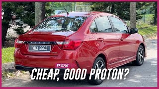 How Good Is Protons BESTSELLING Car  2023 Proton Saga Review [upl. by Aicul742]