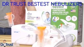 Dr Trust USA Bestest Nebulizer 401 and Bestest Plus Nebulizer 405  How to use [upl. by Cirted846]