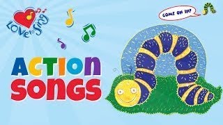 Fuzzy Wuzzy Caterpillar Butterfly Song 🦋 Kids Action Song [upl. by Ylicec]