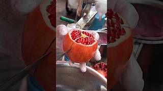 Freshest 100 pomegranate juice extraction process shorts [upl. by Asenev658]