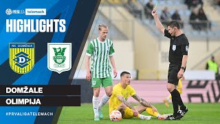 Domžale 2  1 Olimpija  35 krog 202223 PrvaLigaTelemach [upl. by Elleved279]