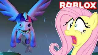 ESCAPANDO DAS PÔNEIS DO MAL na FÁBRICA DE PÔNEI Roblox LuliRarity [upl. by Mencher]