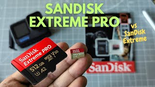 SanDisk Extreme microSD vs Extreme Pro Which SD Card Wins [upl. by Driskill]