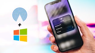 How To Use Airdrop On Windows PC [upl. by Ehrsam316]
