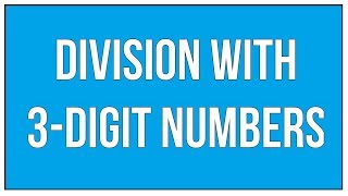 Division With 3 Digit Numbers In A Easy And Faster Way [upl. by Varion]