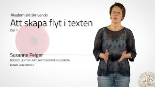 Att skapa flyt i texten del 1 [upl. by Lolanthe]