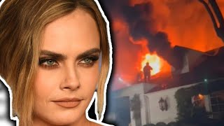 BREAKING Cara Delevingne Cause of House Fire Revealed [upl. by Rodney236]