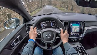 Volvo V60  4K POV Test Drive 134 Joe Black [upl. by Ytnom26]