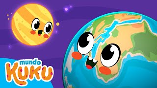 El Sistema Solar para Niños de Preescolar 🪐 🌎 Mundo Kuku [upl. by Egiaf]