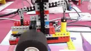 Lego Pneumatic Engine 2 [upl. by Hoashis]