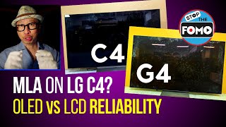 MLA on LG C4 Reliability OLED vs LCD QLED FomoShow Nov 30 [upl. by Htezzil736]