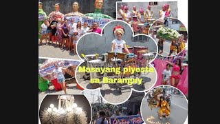 San Vicente Fiesta 2023 Part2  Higantes Salcedo Tribe Drumbeaters Gay Parade and more Higantes [upl. by Litnahc]