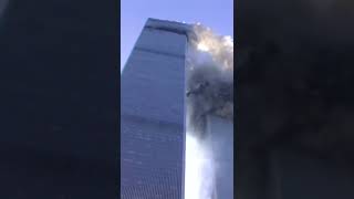 Reporter on camera as tower begins to collapse [upl. by Eenel5]