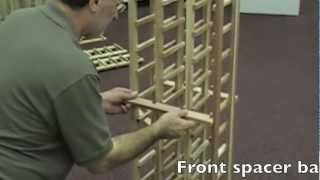 WineMaker Series Assembly Video Stackable Wine Rack Kits [upl. by Thaxter]