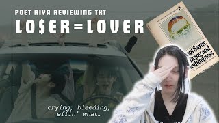 poet reacting to txt loerlover mv ft delulus riya discovers 4thgen kpop ep16a [upl. by Arrekahs900]