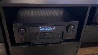 Denon X4800H Power On Sound [upl. by Mima]