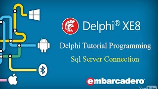 Delphi Tutorial Programming ADO Connection Sql Server [upl. by Eltsyek895]